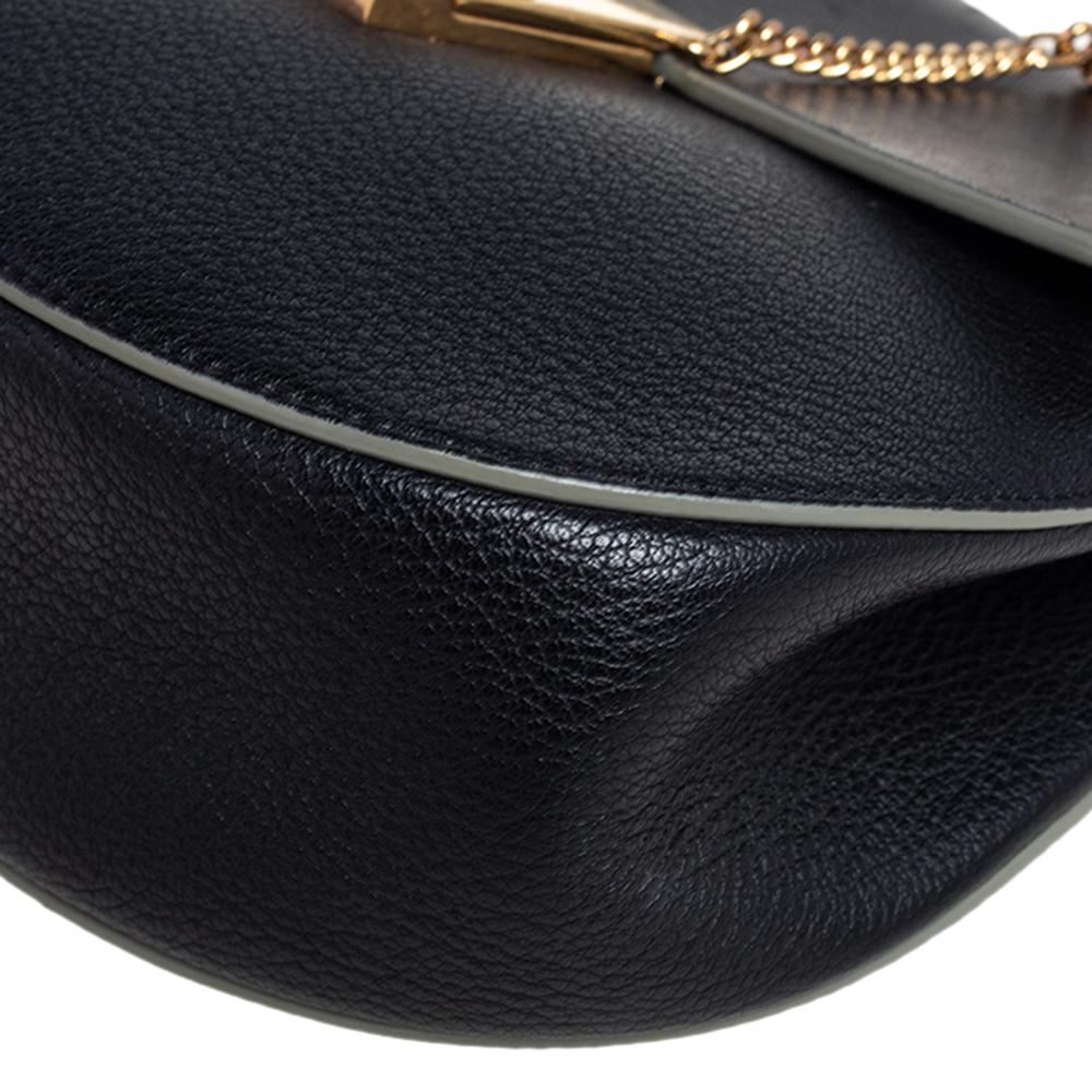 Chloe Black Leather Medium Drew Shoulder Bag 3