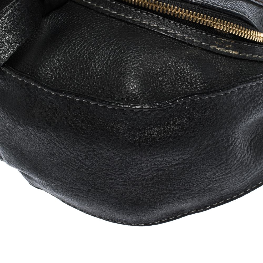 Chloe Black Leather Medium Marcie Crossbody Bag 3