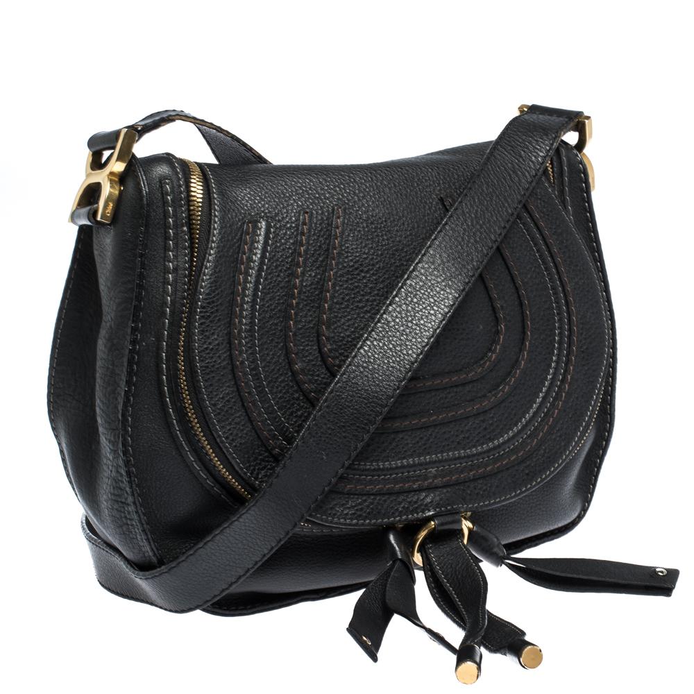 chloe marcie black bag