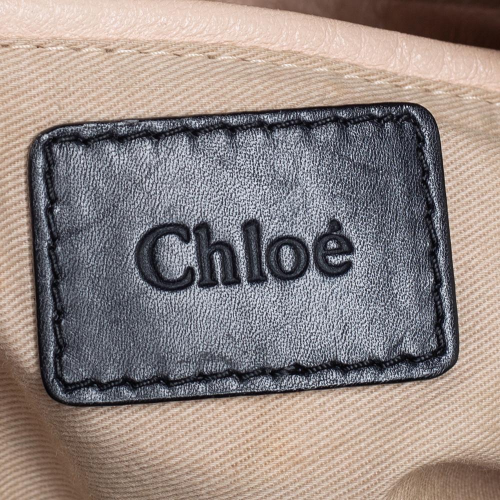 Chloe Black Leather Medium Paraty Shoulder Bag 6
