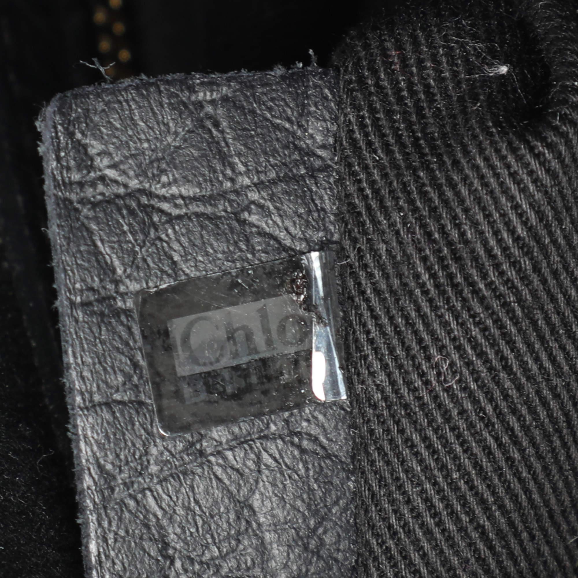 Chloe Black Leather Medium Sally Flap Shoulder Bag 5
