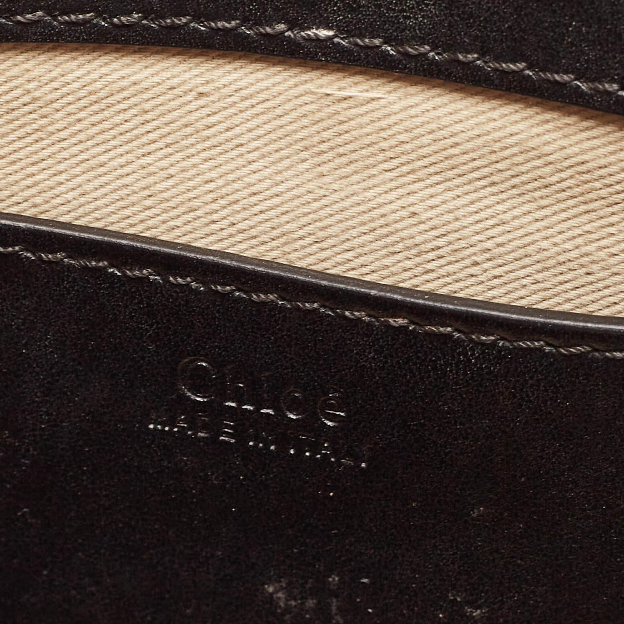 Chloé Black Leather Mini Annie Shoulder Bag For Sale 6