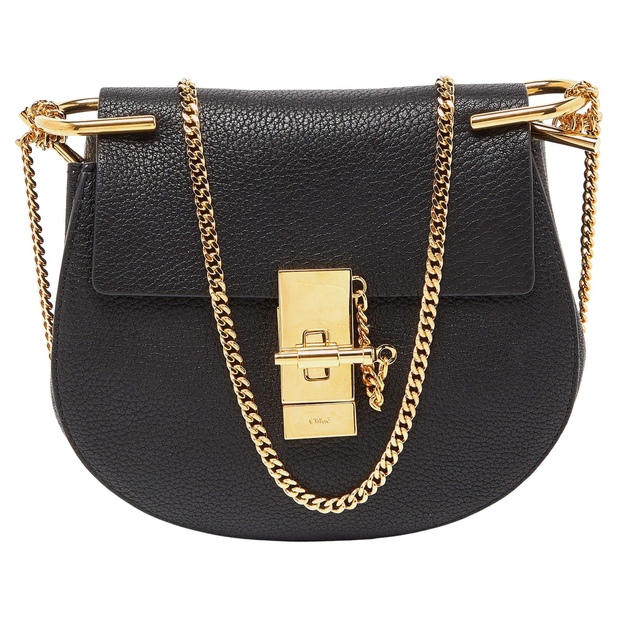 MS By Martine Sitbon Leather Satchel Shoulder Handbag Beige Black XL Extra  Large