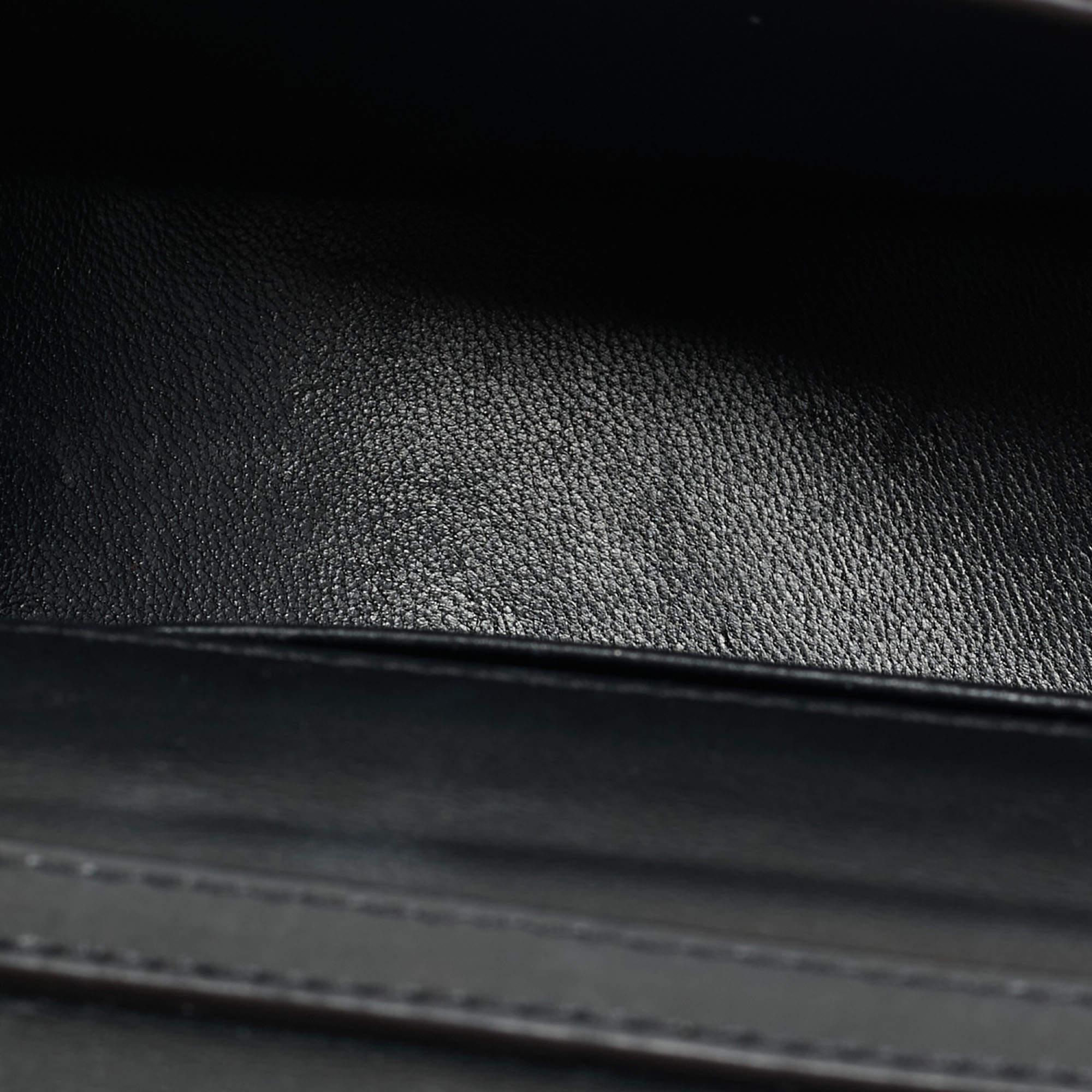 Chloé Black Leather Nile Bracelet Minaudiere Crossbody Bag 4