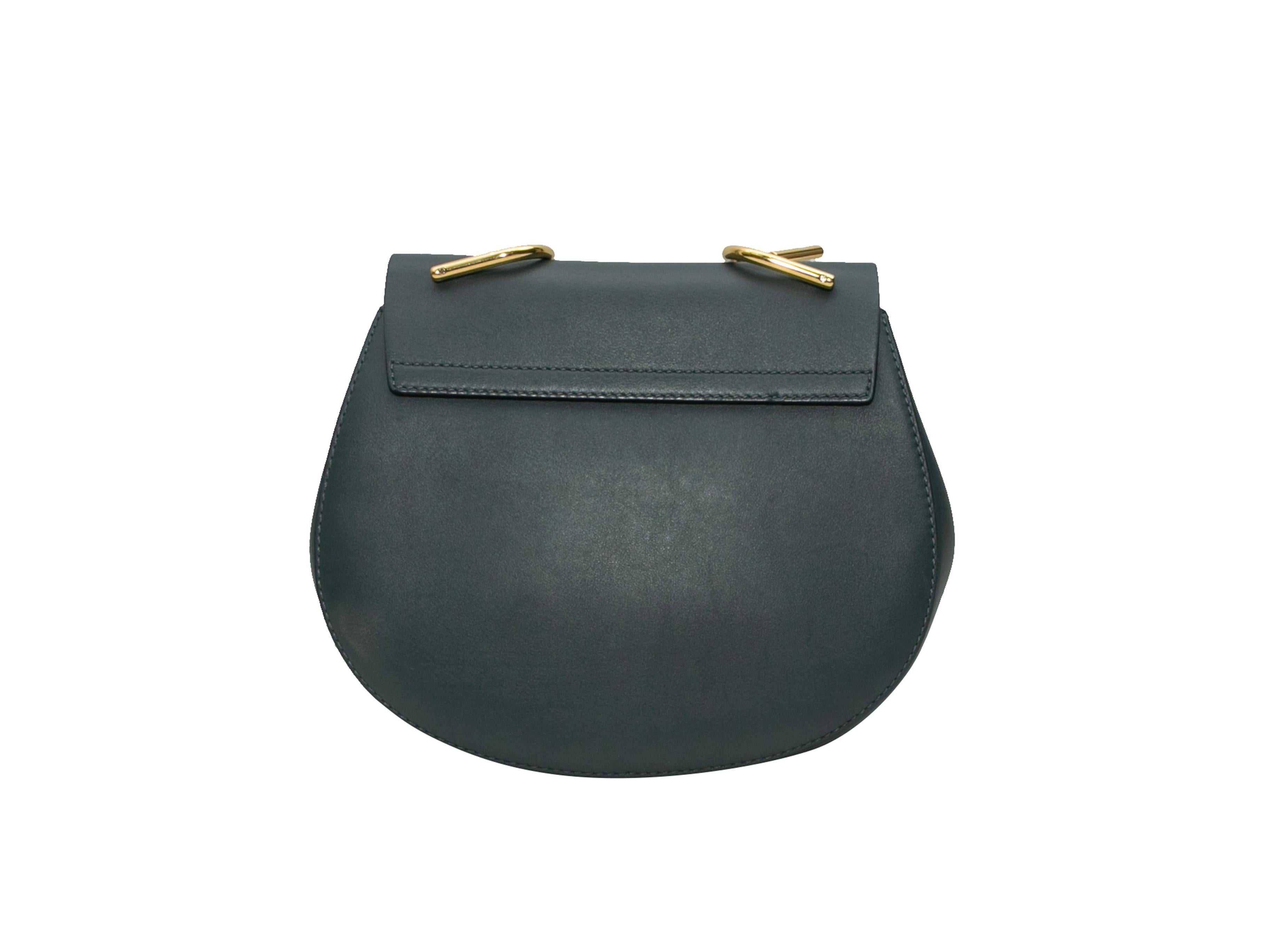 Chloe Blue Leather Pouch 1