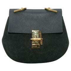 Chloe Blue Leather Pouch