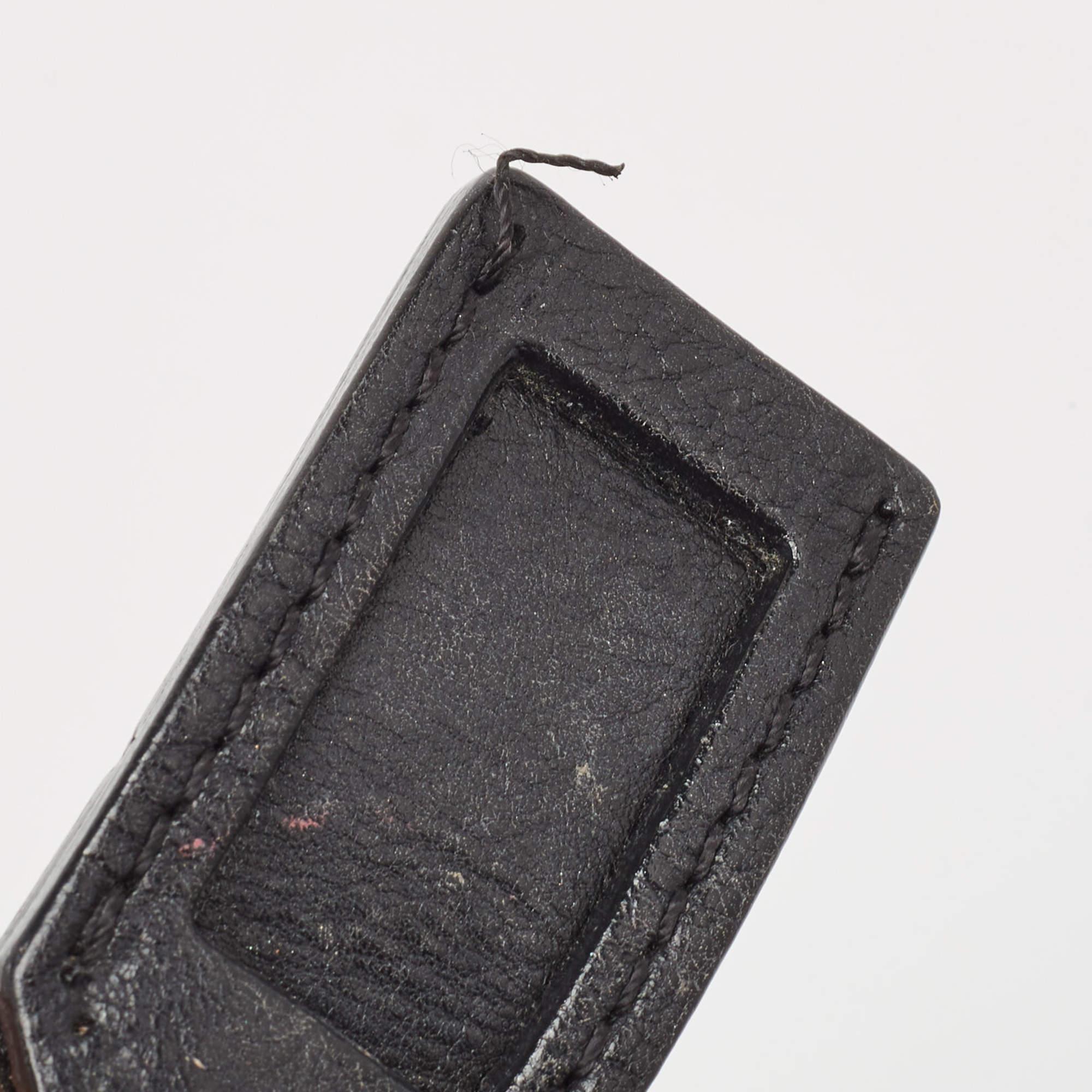 Chloe Black Leather Satchel 4