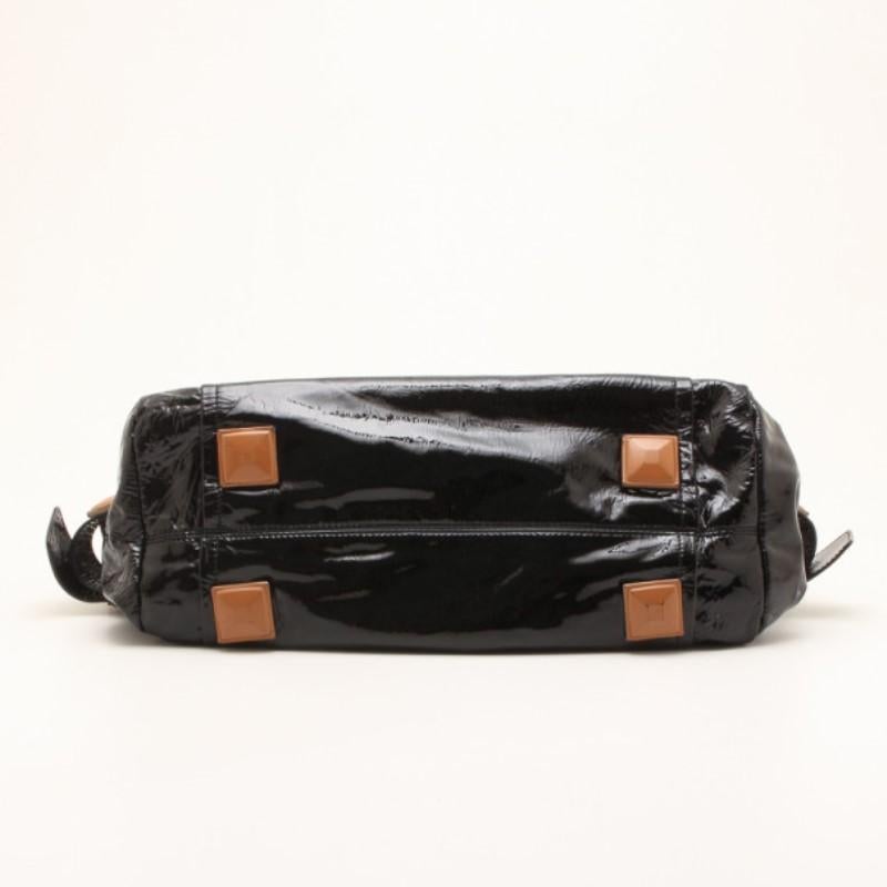 Chloe Black Patent Leather 'Audra' Tote 2