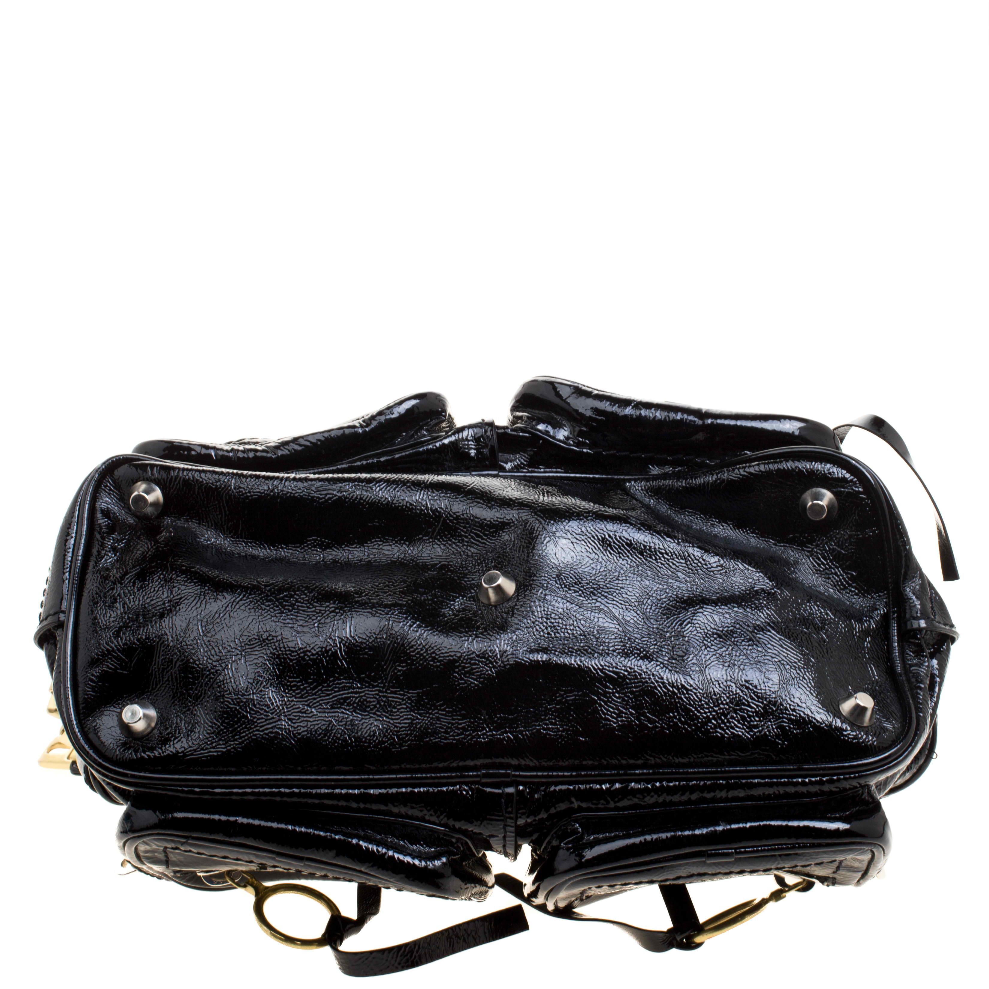 Chloe Black Patent Leather Betty Bag 3