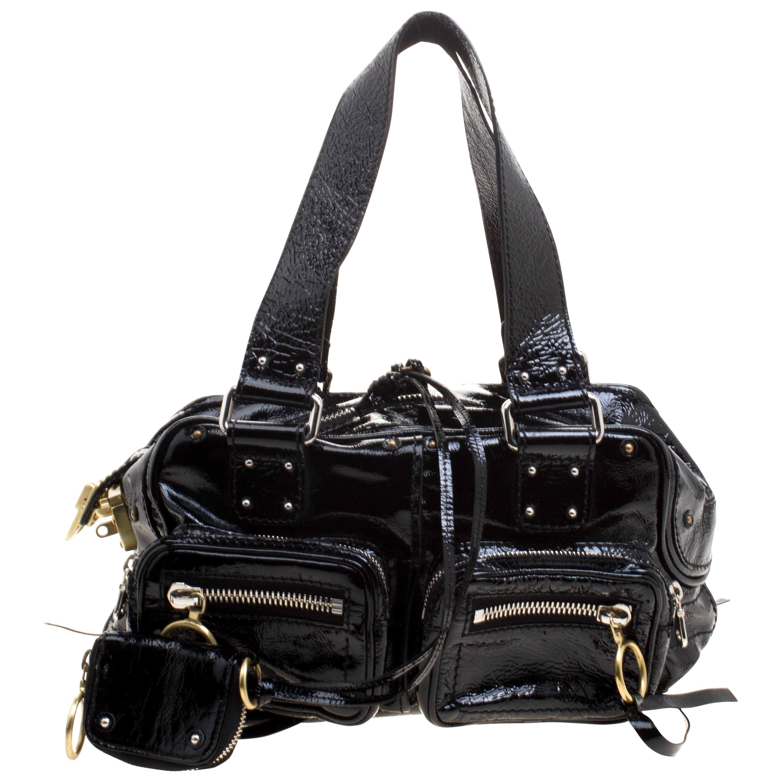 Chloe Black Patent Leather Betty Bag
