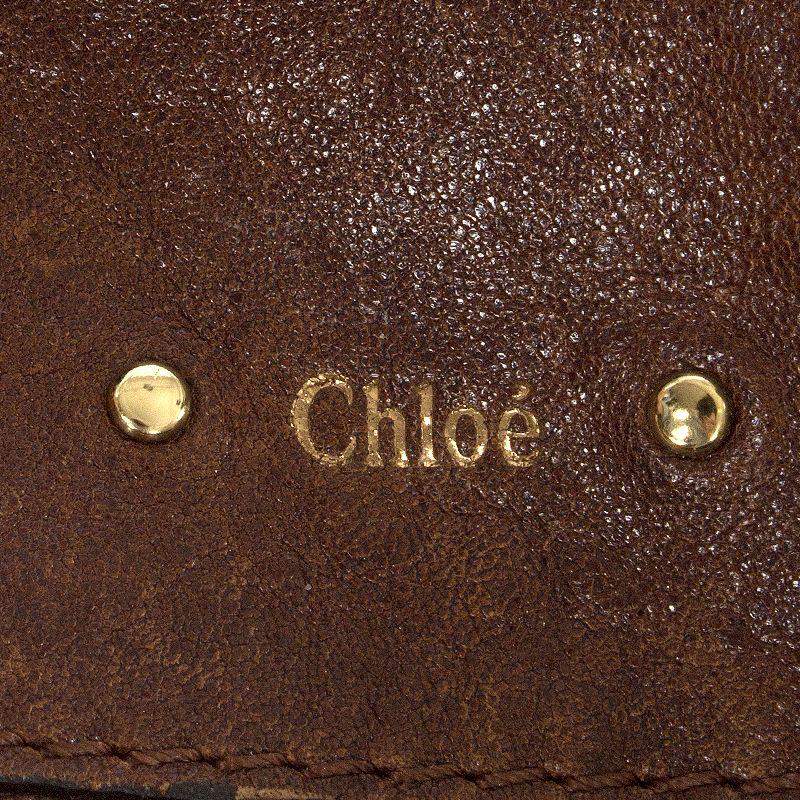CHLOE black patent leather PADDY GM Shoulder Bag 1