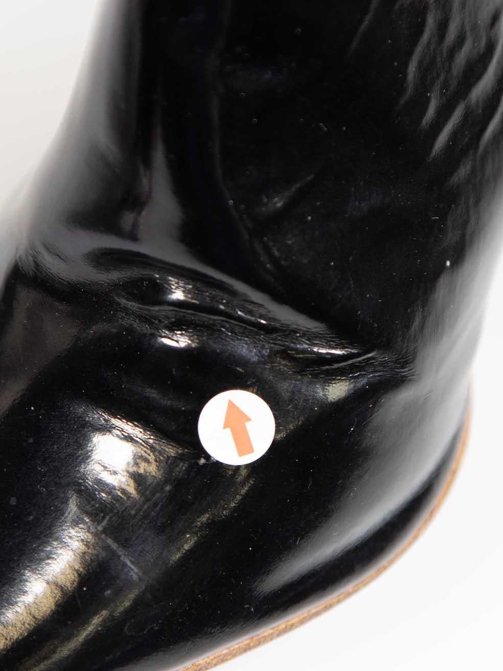 Chloé Black Peep-Toe Buckle Accent Heels Size IT 39 For Sale 2