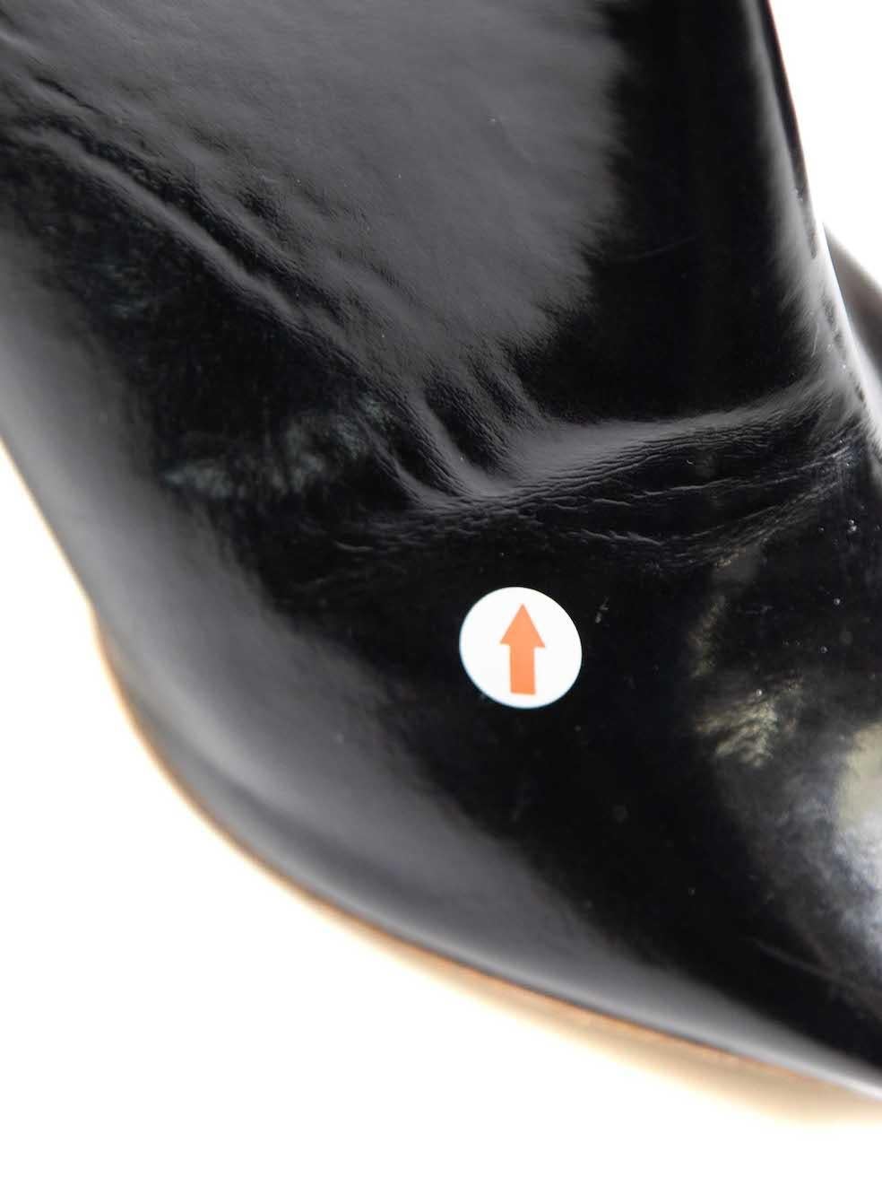 Chloé Black Peep-Toe Buckle Accent Heels Size IT 39 For Sale 3