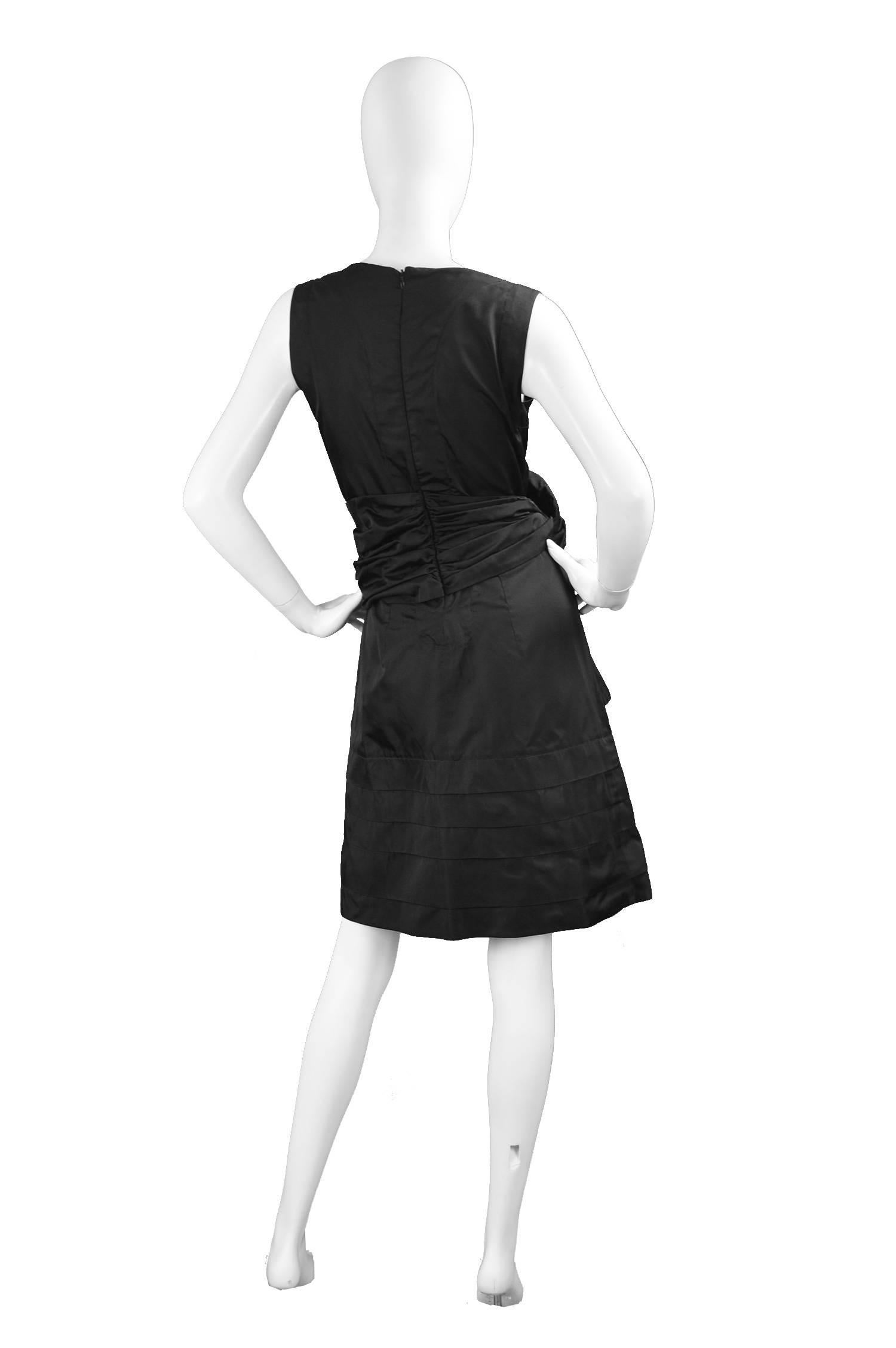 Chloe Black Silk Dress For Sale 1