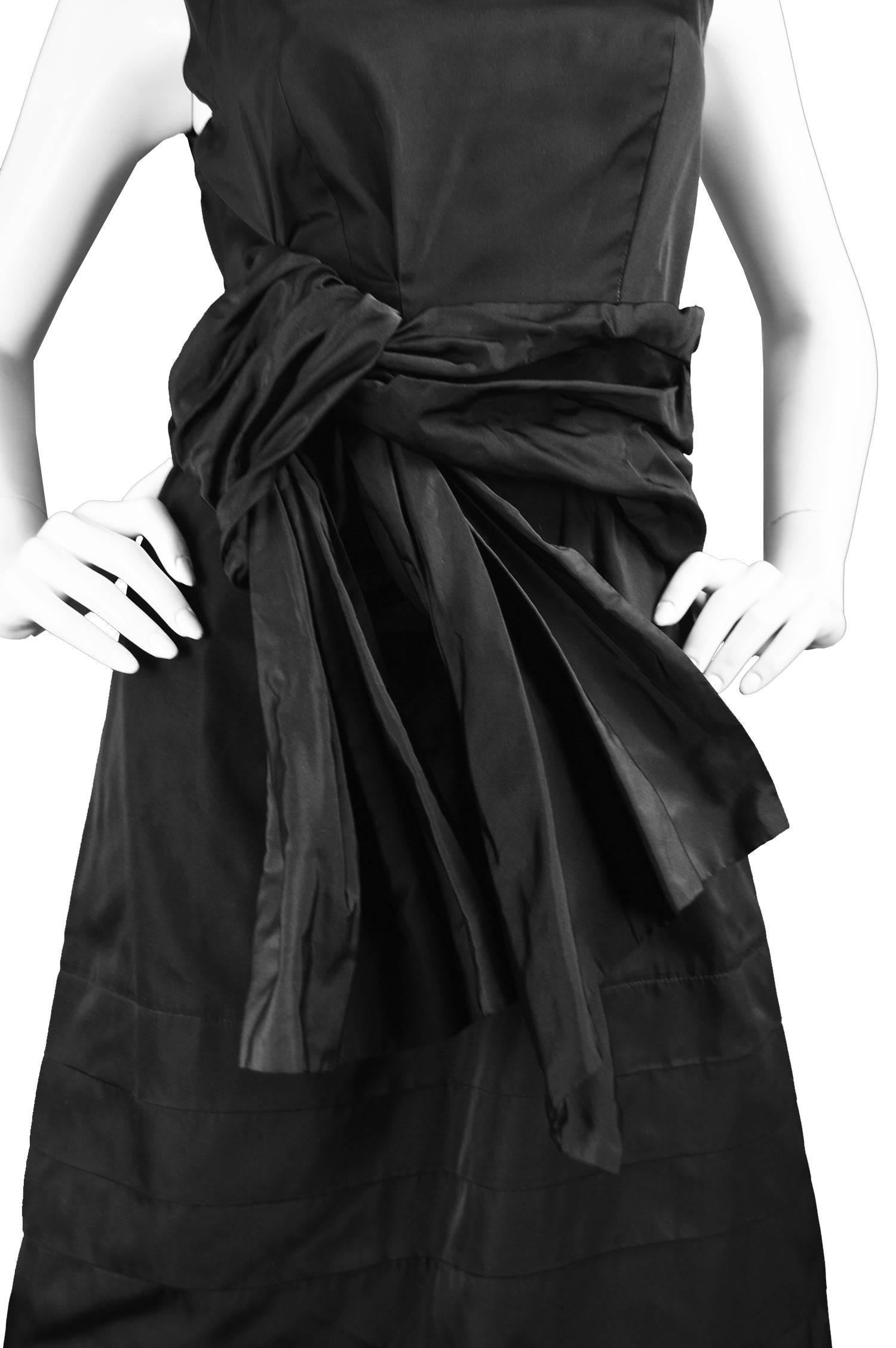 Chloe Black Silk Dress For Sale 4