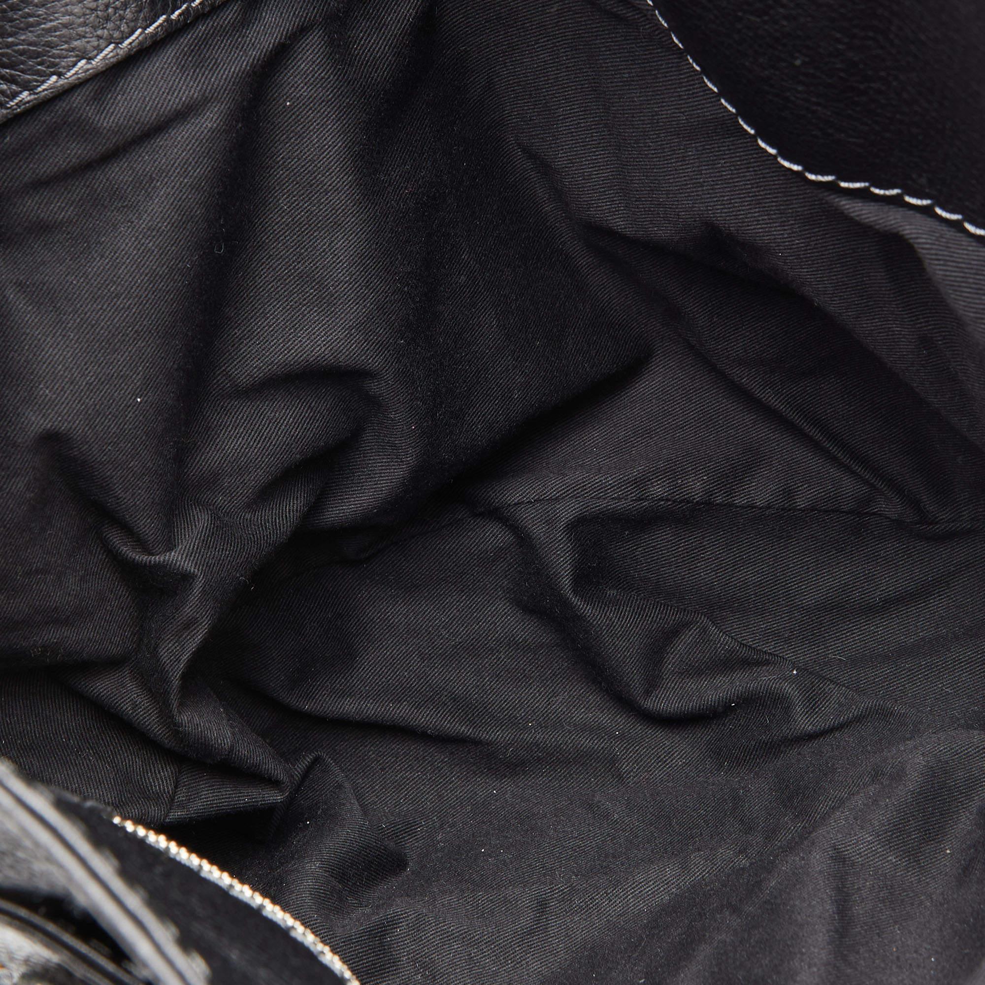 Women's Chloe Black Studded Leather Paddington Tote