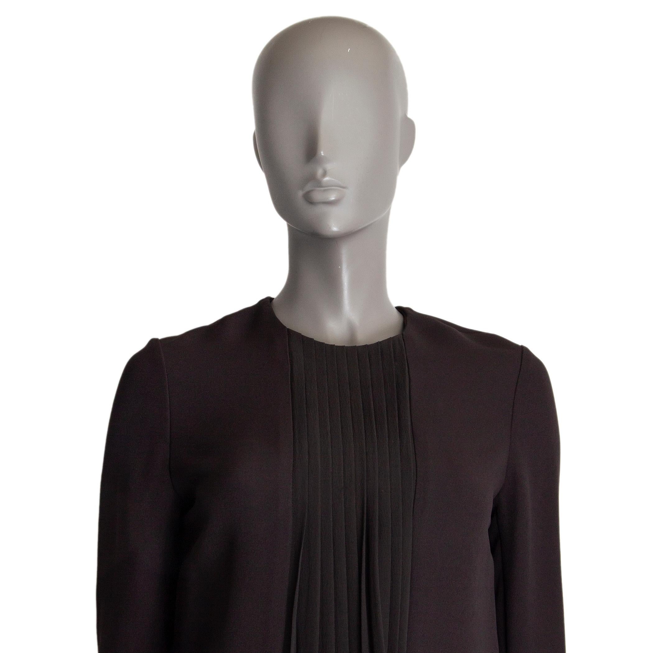 Donna CHLOE - Viscosa nera - PANNELLO PLEATOSO - MINI VESTITO 34 XXS in vendita