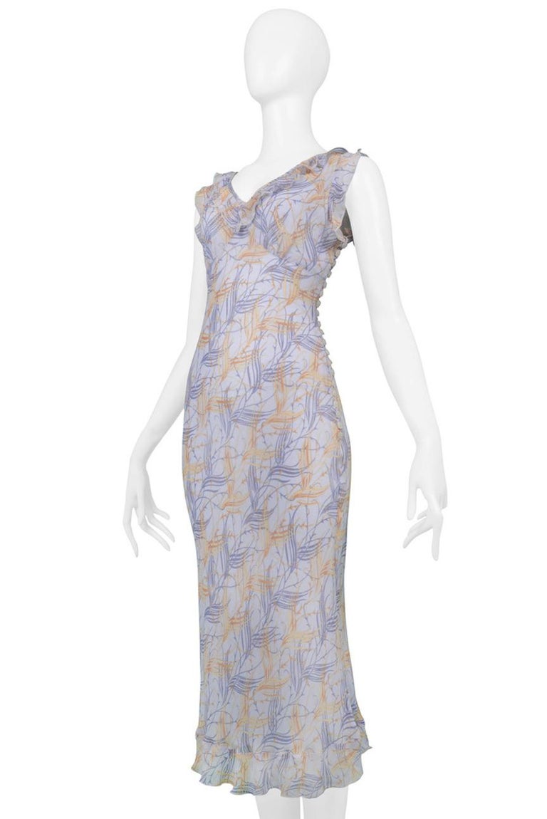 dolce gabbana dress blue Dolce & Gabbana Blu Mediterraneo Silk Kimono Dress
