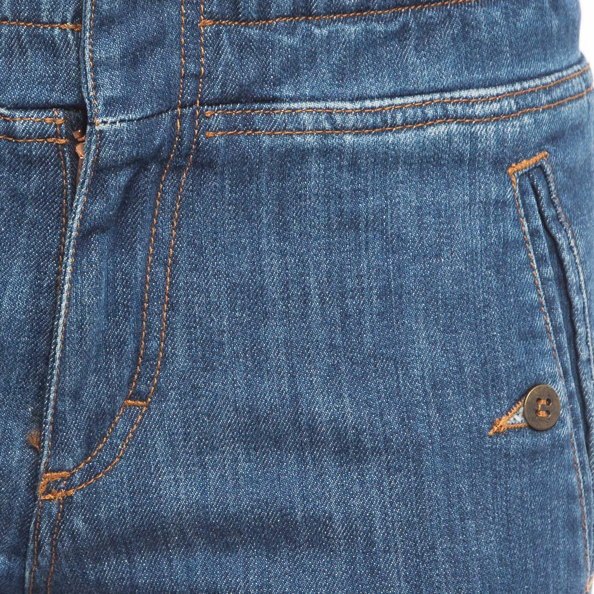 Chloe Vaqueros Azul Cintura Elástica S Cintura 28 Gris en venta