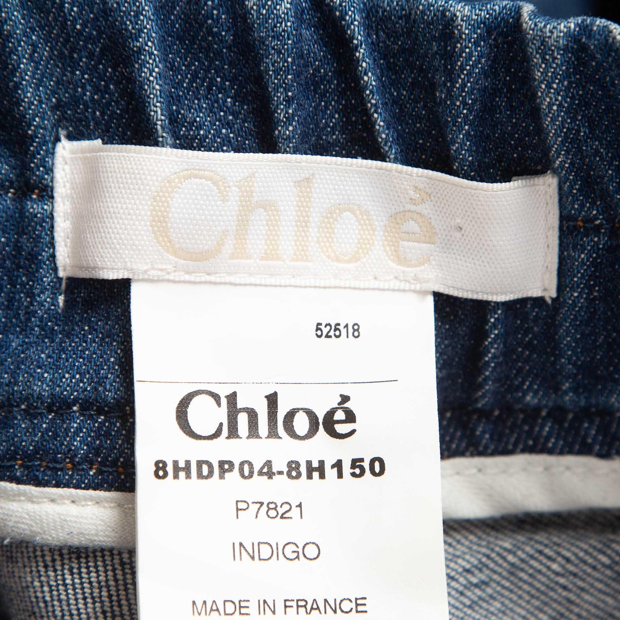 Chloe Vaqueros Azul Cintura Elástica S Cintura 28 en Bueno estado para la venta en Dubai, Al Qouz 2