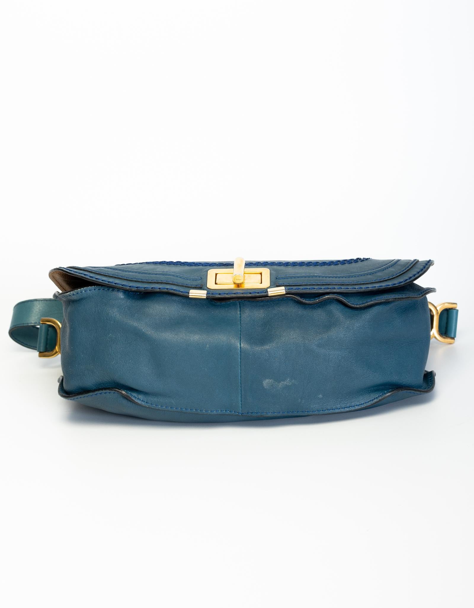 chloe blue crossbody