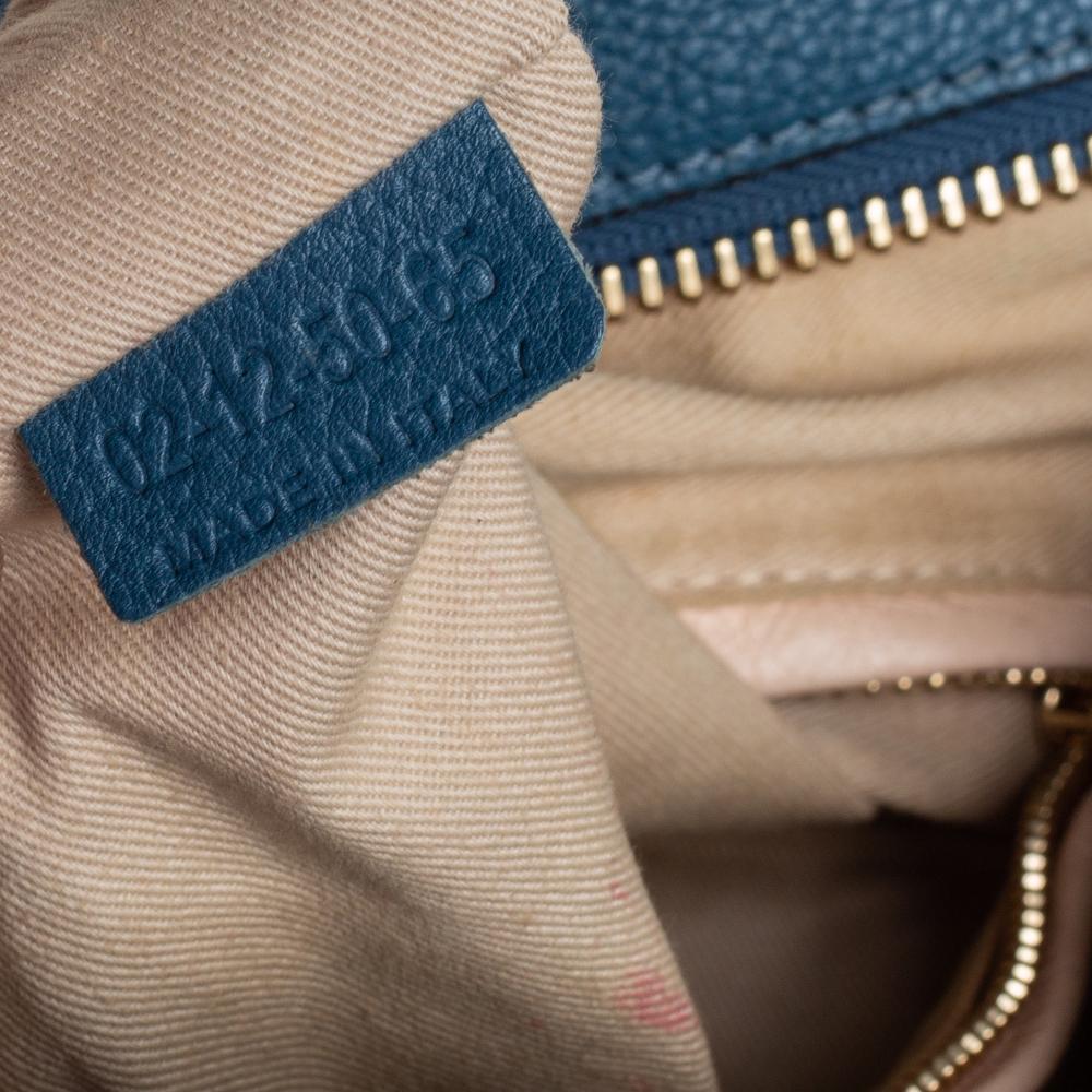 Bolso Paraty mediano de piel azul de Chloe 6