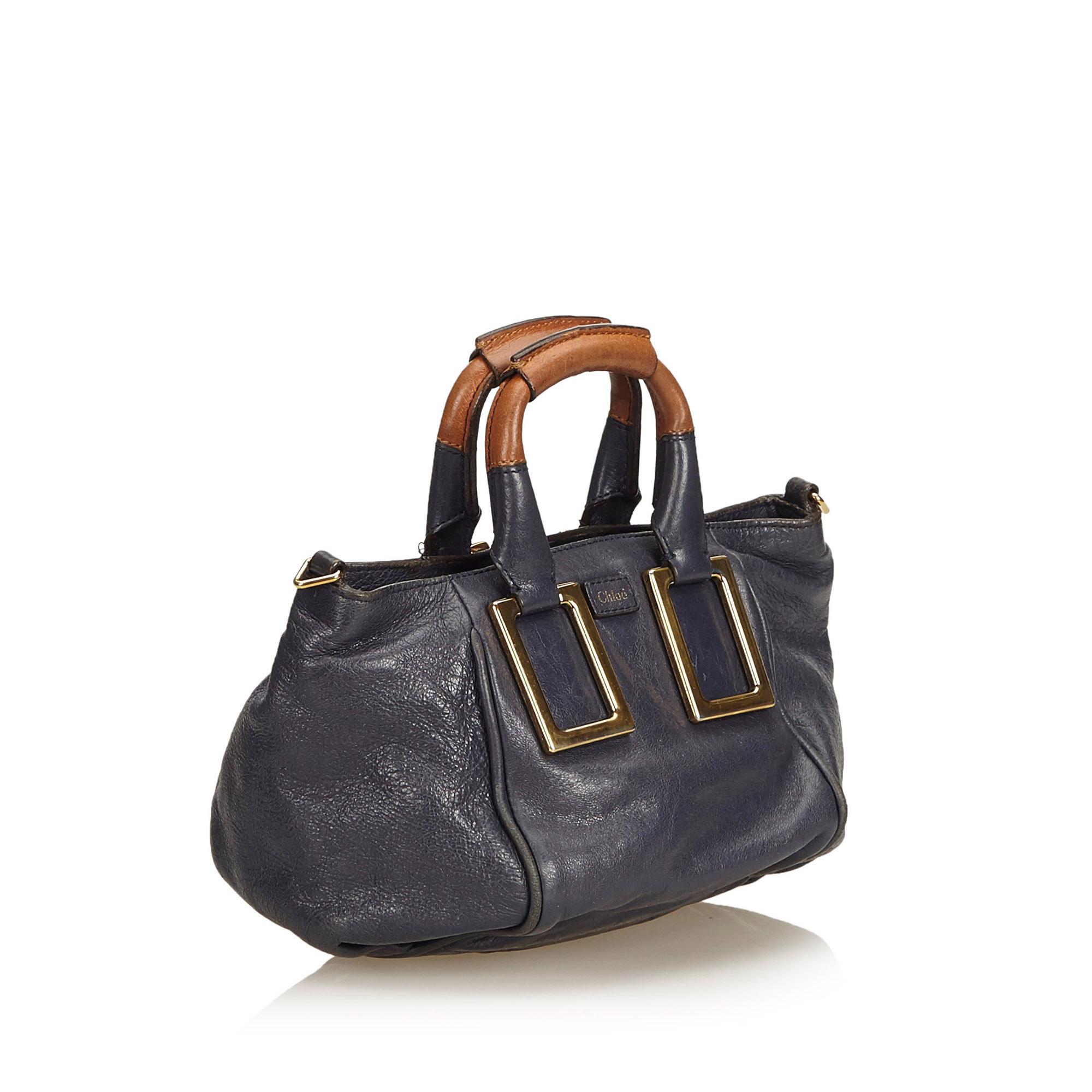 The Ethel features a leather body, rolled handles, gold-tone hardware, top zip closure, and interior zip pocket. It carries as B+ condition rating.

Inclusions: 
This item does not come with inclusions.

Dimensions:
Length: 19.00 cm
Width: 28.00