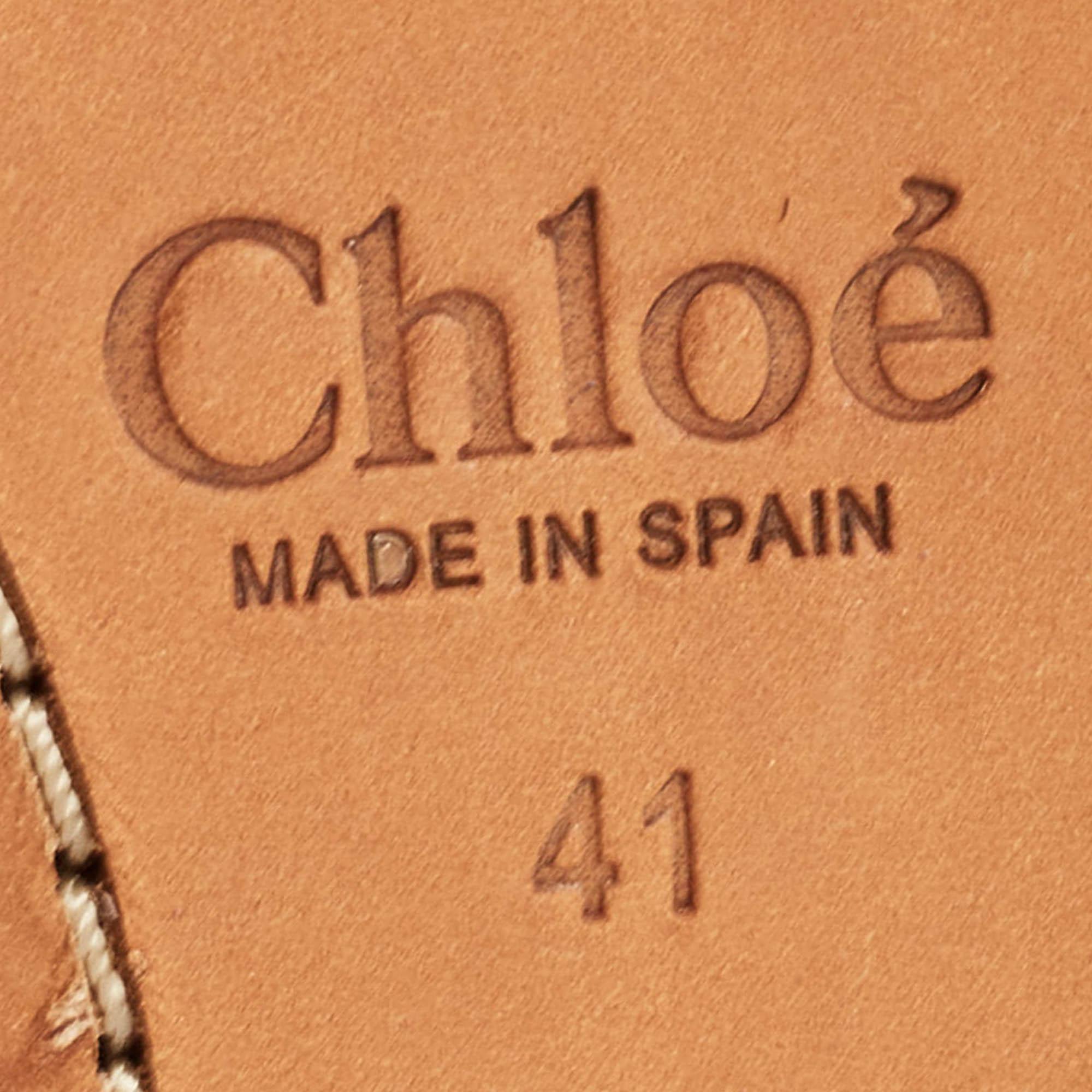 Women's Chloe Blue Suede Lauren Wedge Espadrille Sandals Size 41 For Sale