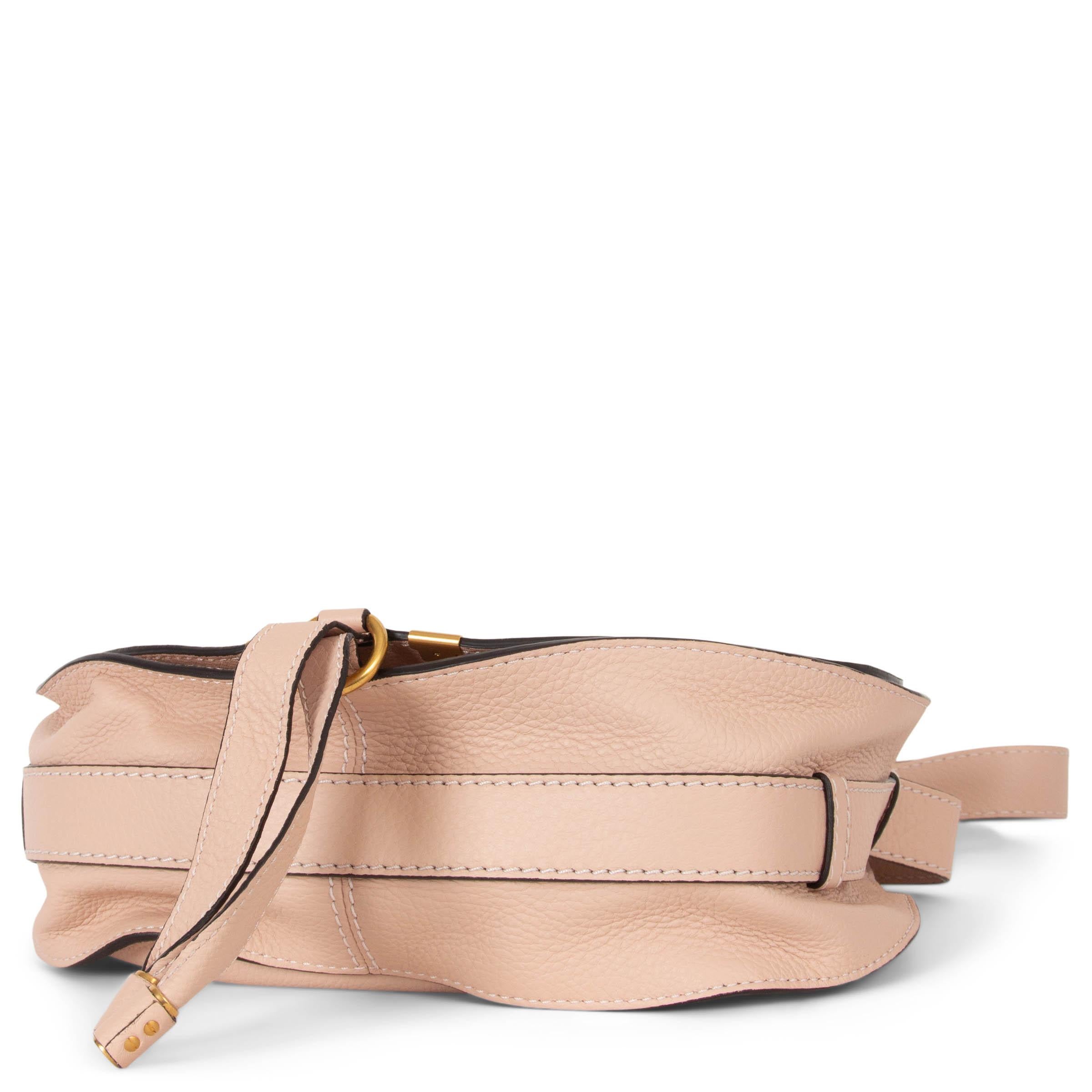 Donna CHLOE Borsa a tracolla MARCIE MEDIUM in pelle nuda in vendita