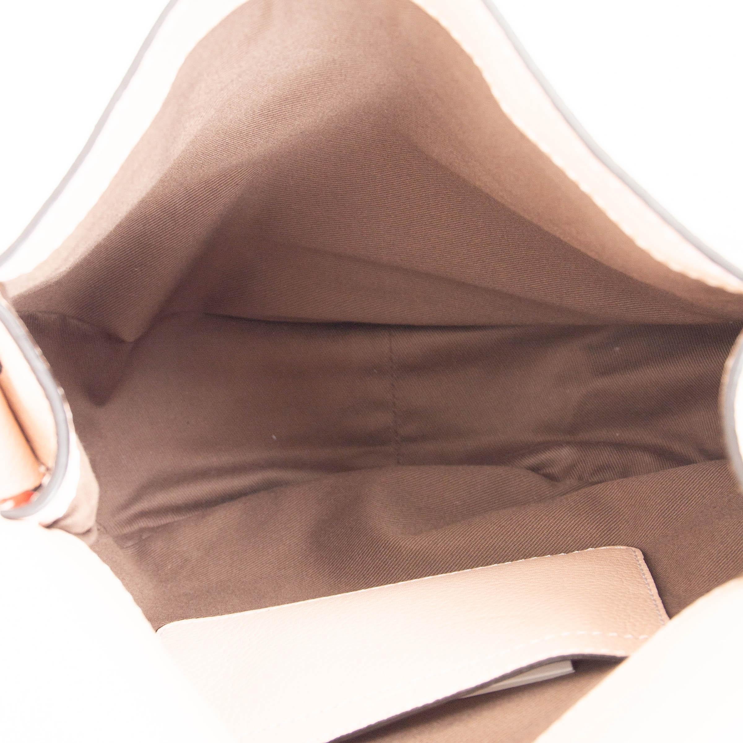 CHLOE Borsa a tracolla MARCIE MEDIUM in pelle nuda in vendita 2