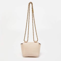 Chloe Blush Pink Leather Mini Elsie Crossbody Bag
