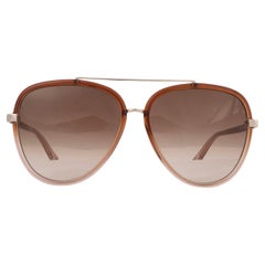 CHLOE brown acetate 2022 AVIATOR Sunglasses CH0129S