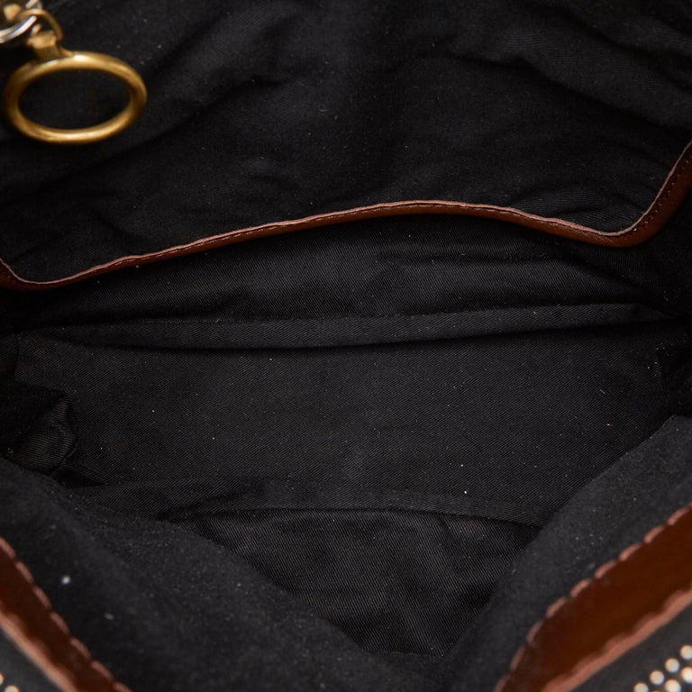 Chloe Brown Dark Brown Leather Betty Tote Bag Italy For Sale at 1stDibs