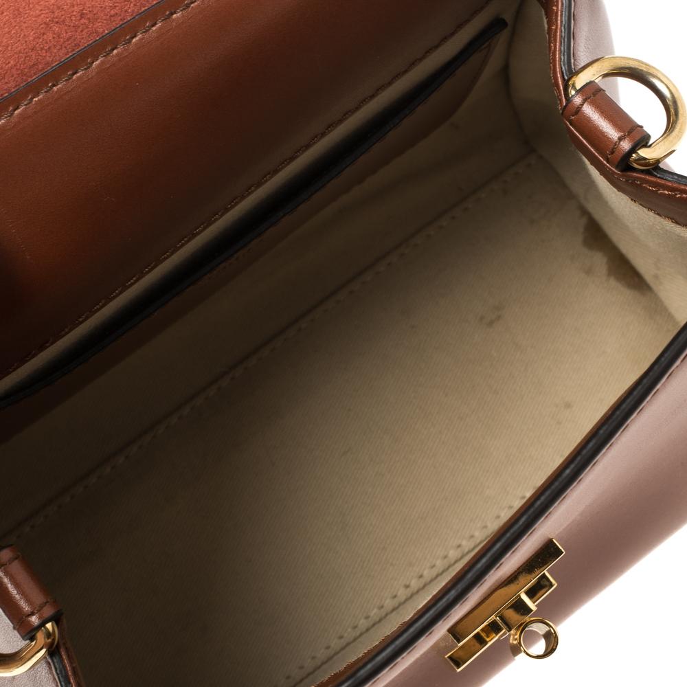 Chloé Brown Leather Annie Shoulder Bag 6