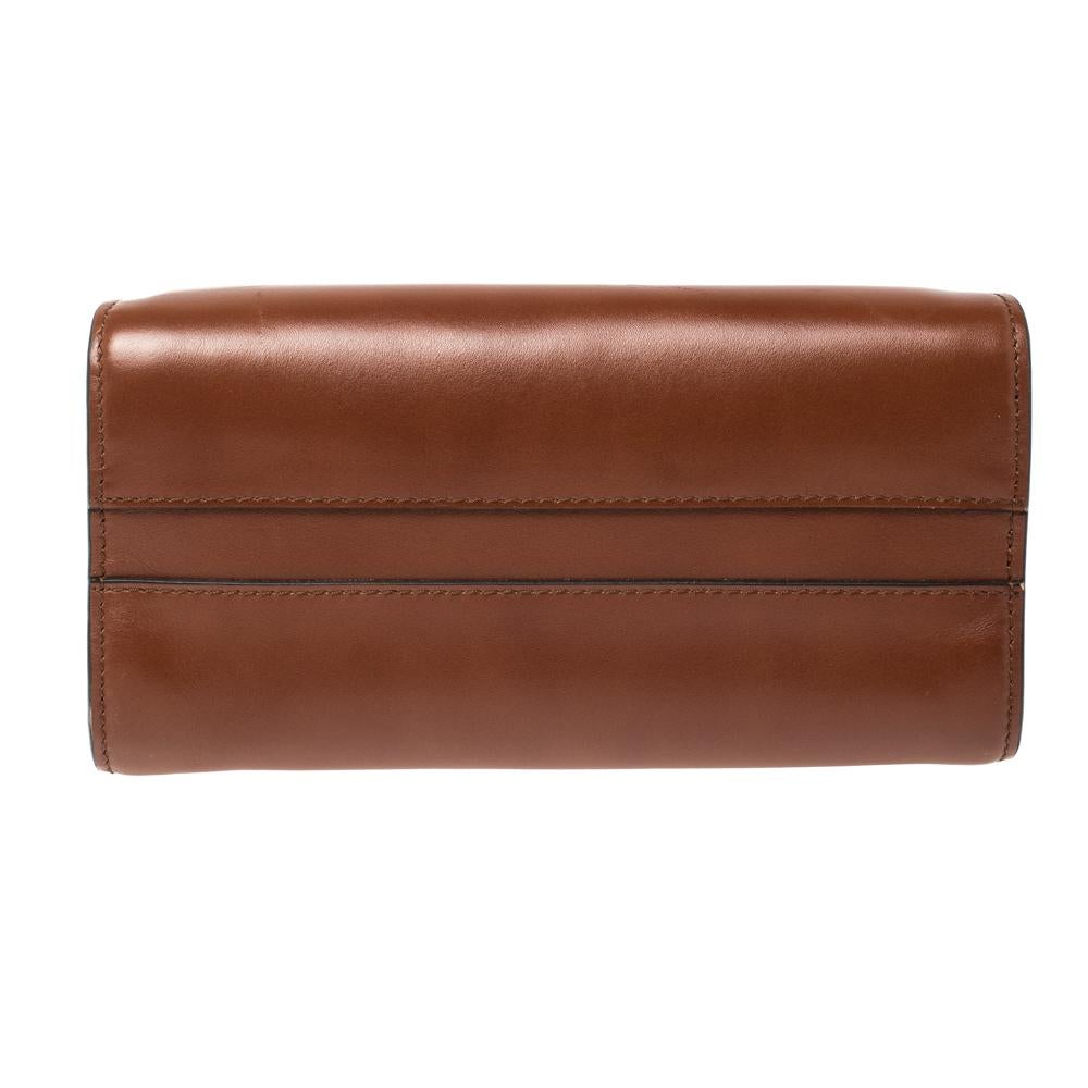 Chloé Brown Leather Annie Shoulder Bag 1
