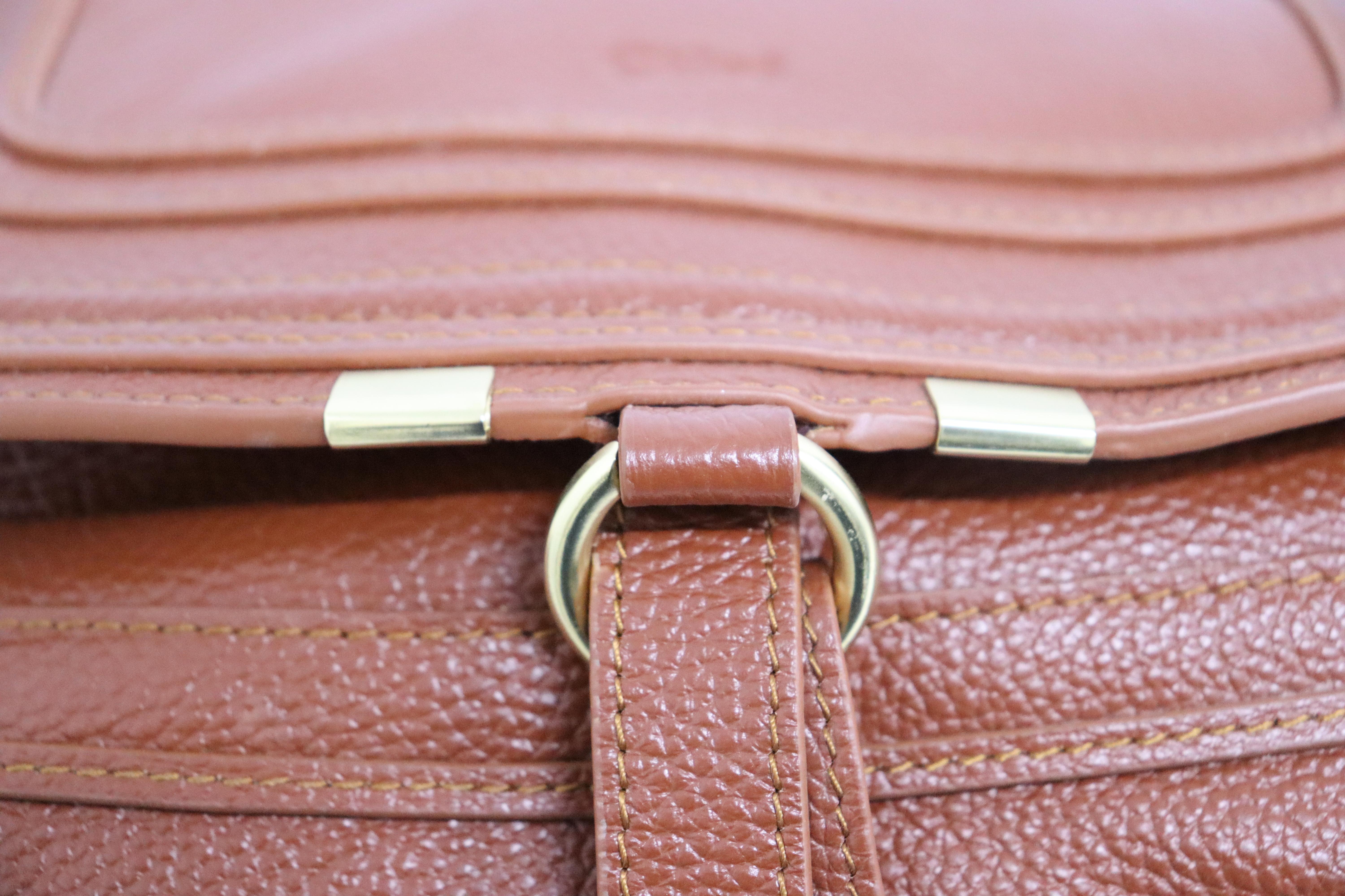 Chloé Brown Leather Bag 2