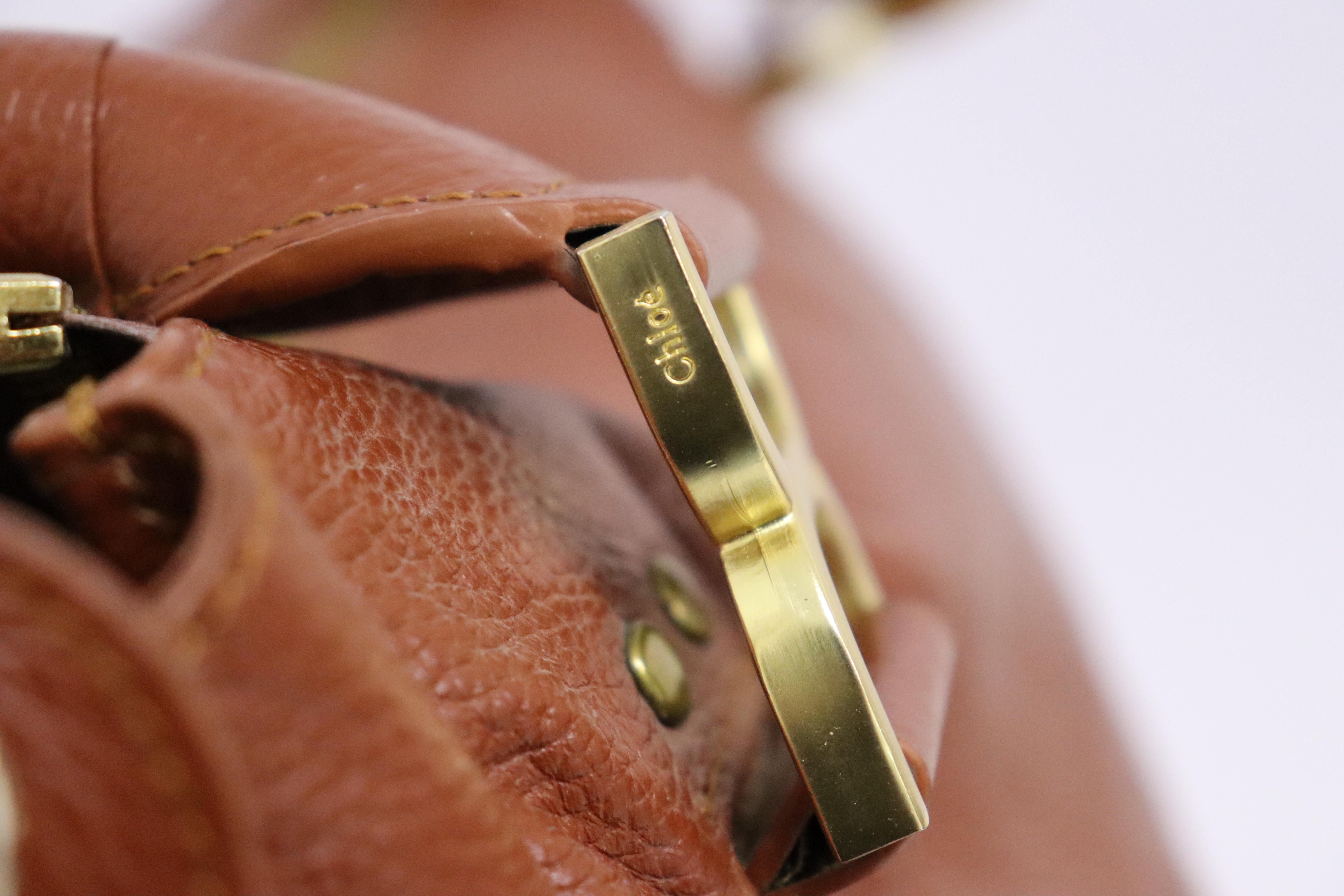 Chloé Brown Leather Bag 5