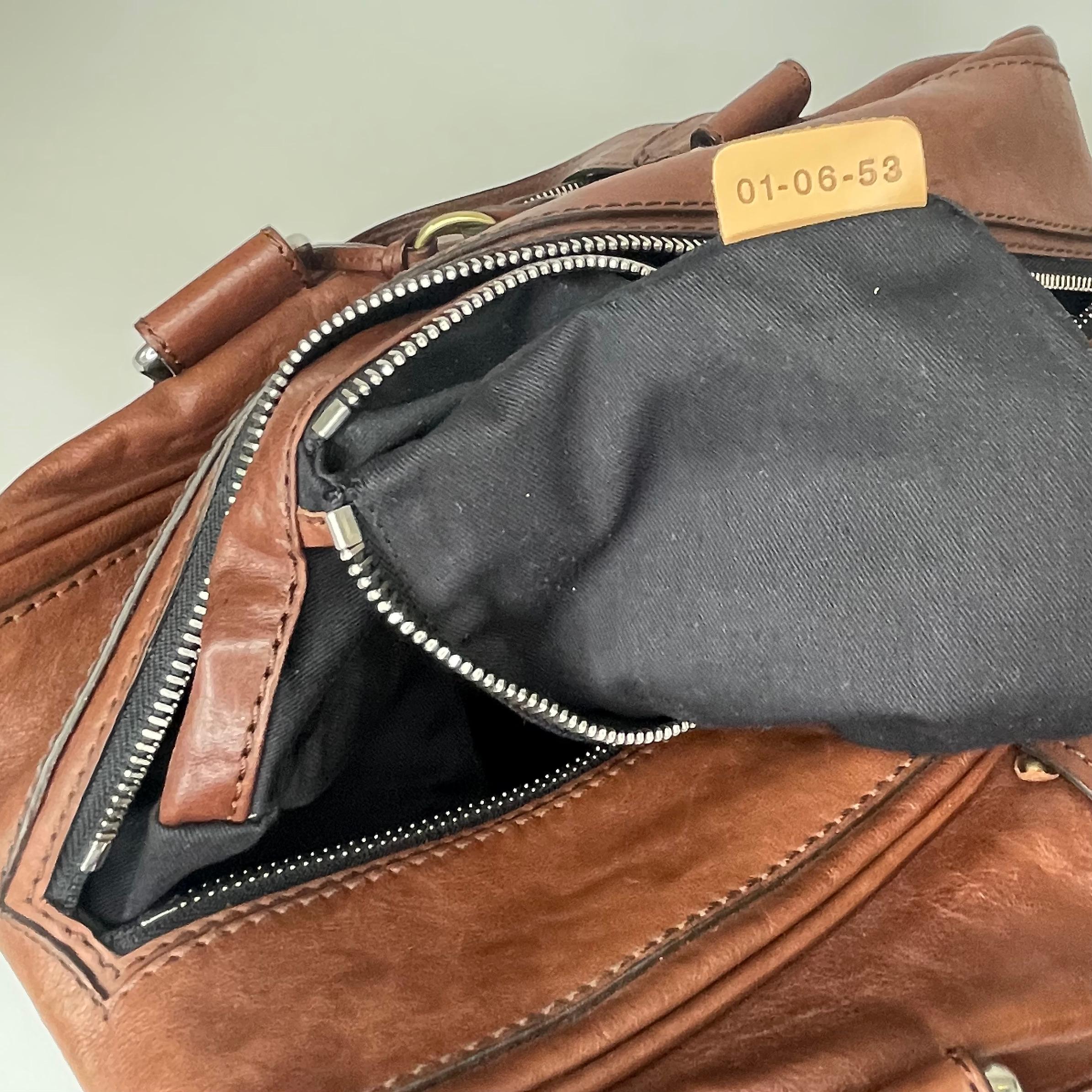 Borsa a tracolla Betty in pelle marrone di Chloe 5