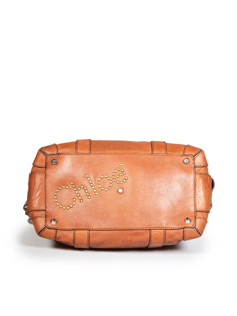 Women's Chloé Brown Leather Bowler Bag