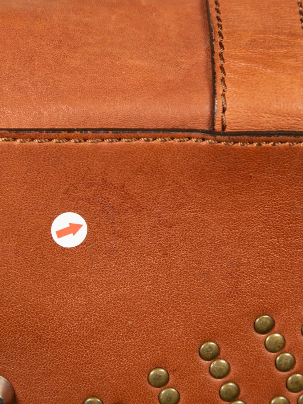 Chloé Brown Leather Bowler Bag 3