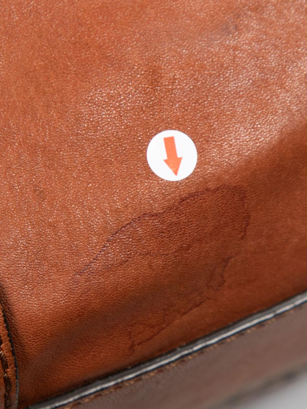 Chloé Brown Leather Bowler Bag 4