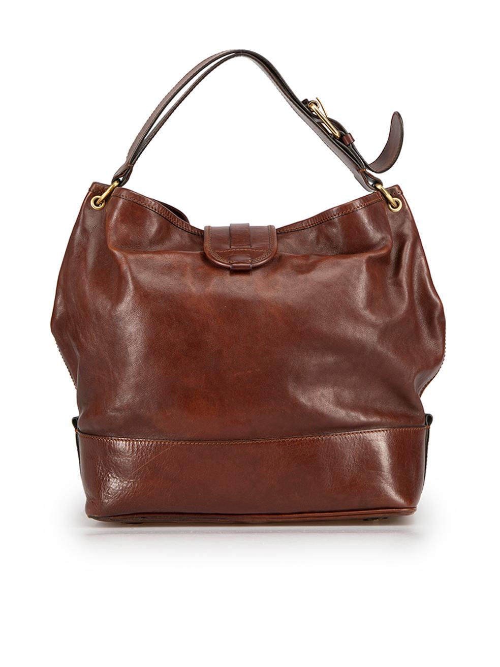 Chloé Brown Leather Kerala Hobo Bag In Good Condition In London, GB