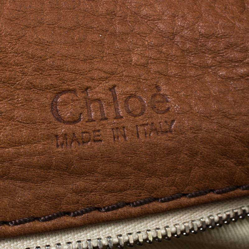 Chloe Brown Leather Large Paddington Shoulder Bag 2