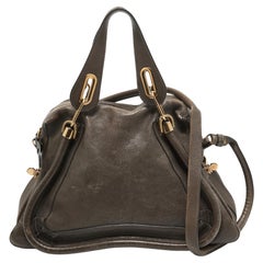 Braune Ledertasche Medium Paraty Satchel