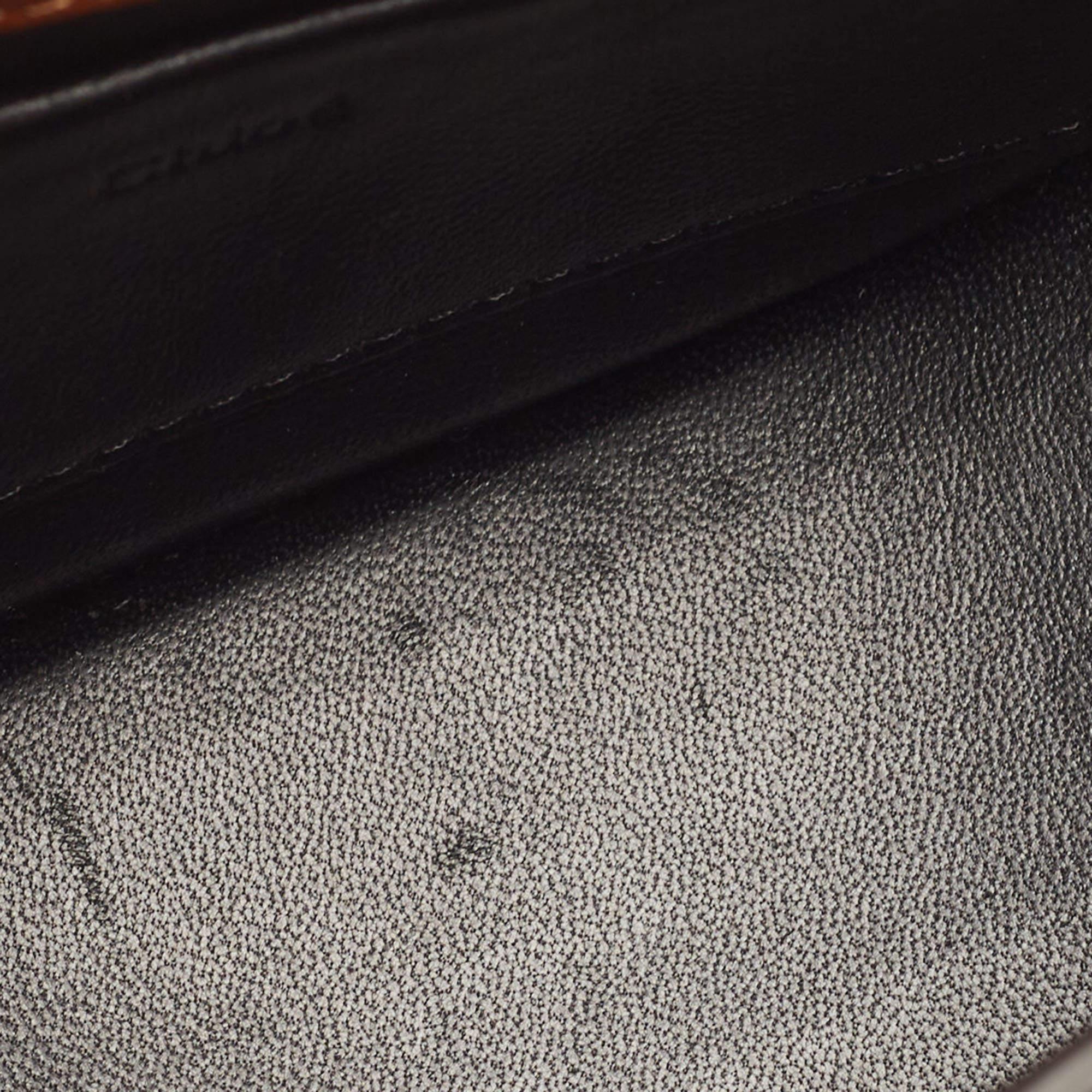 Chloé Brown Leather Nile Bracelet Minaudiere Crossbody Bag 9