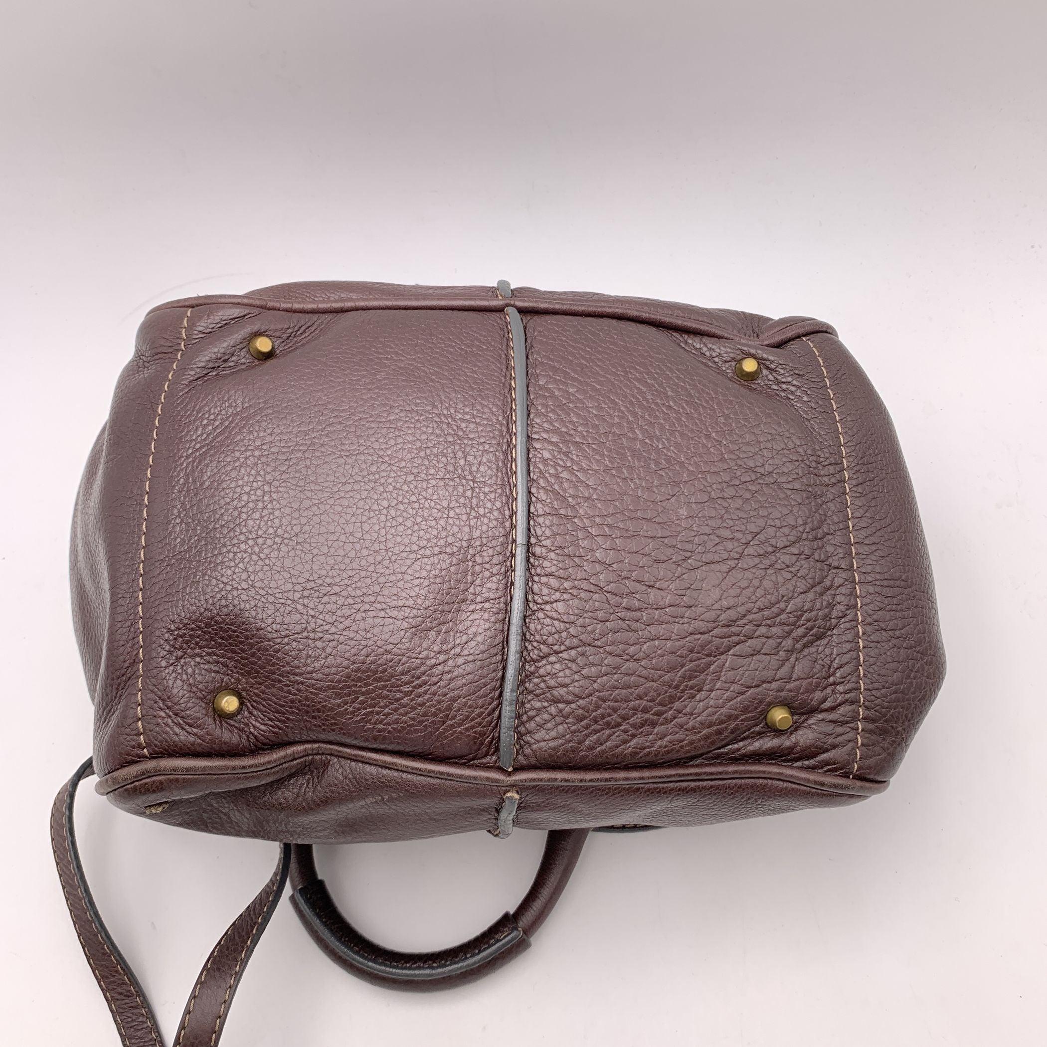 Chloe Brown Leather Paddington Bag Tote Satchel Handbag 2
