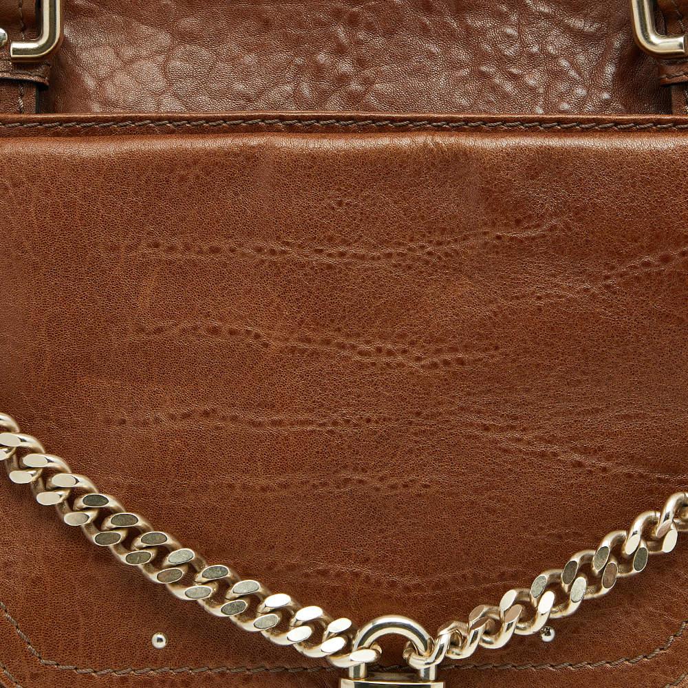 Chloe Brown Leather Paddington Capsule Tote 1