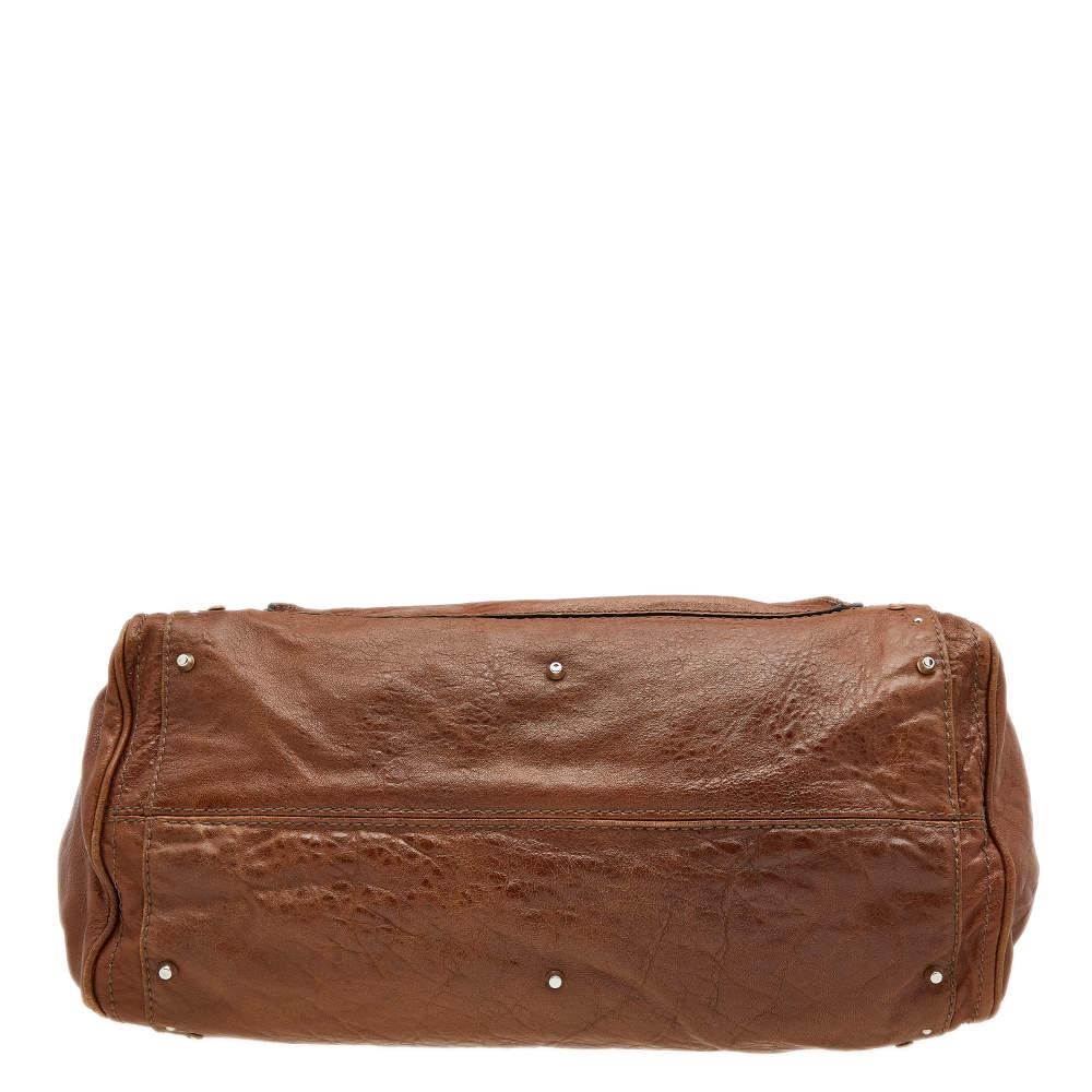 Chloe Brown Leather Paddington Capsule Tote 2