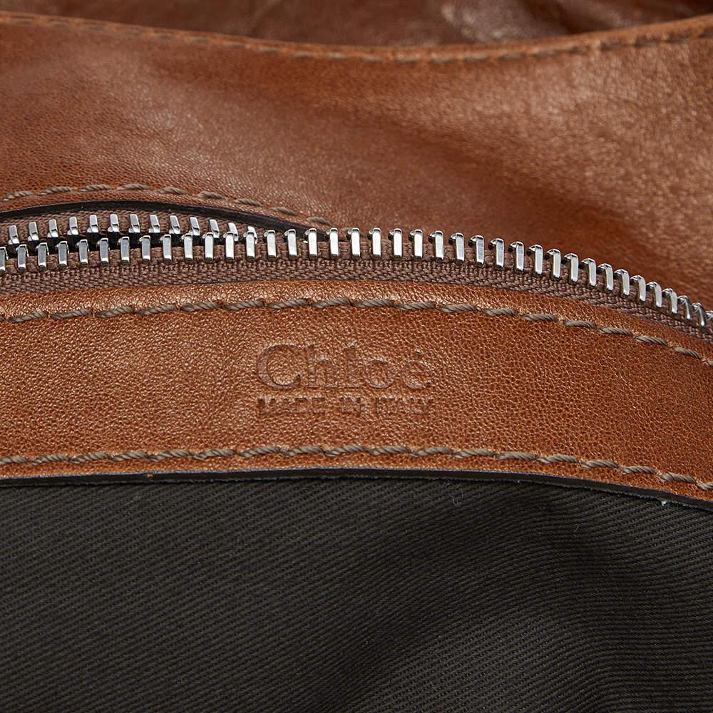 Chloe Brown Leather Paddington Capsule Tote 4