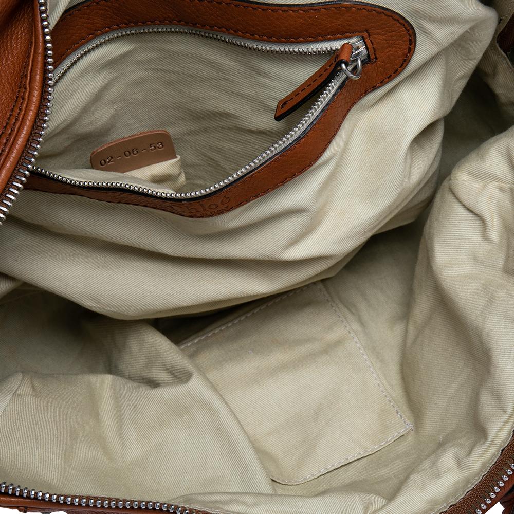 Bolso Paddington de piel marrón de Chloe 5